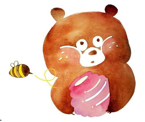 吃瓜小熊画妆,揭秘萌宠美妆新潮流